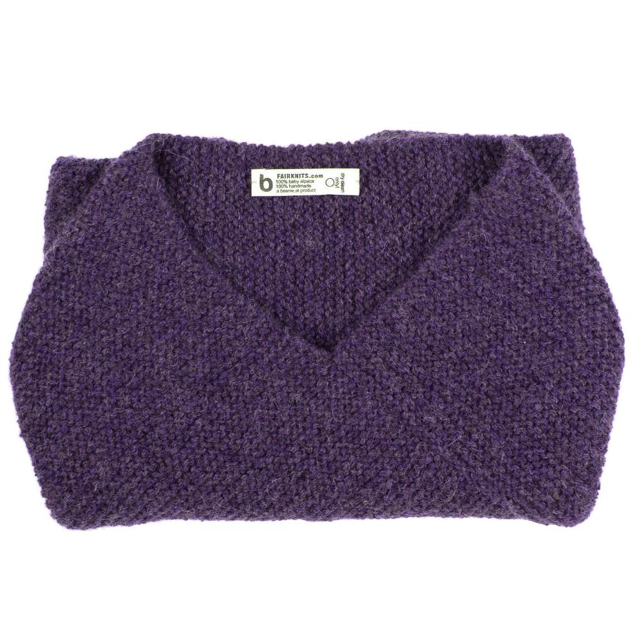 Poncho "Mia" deep purple