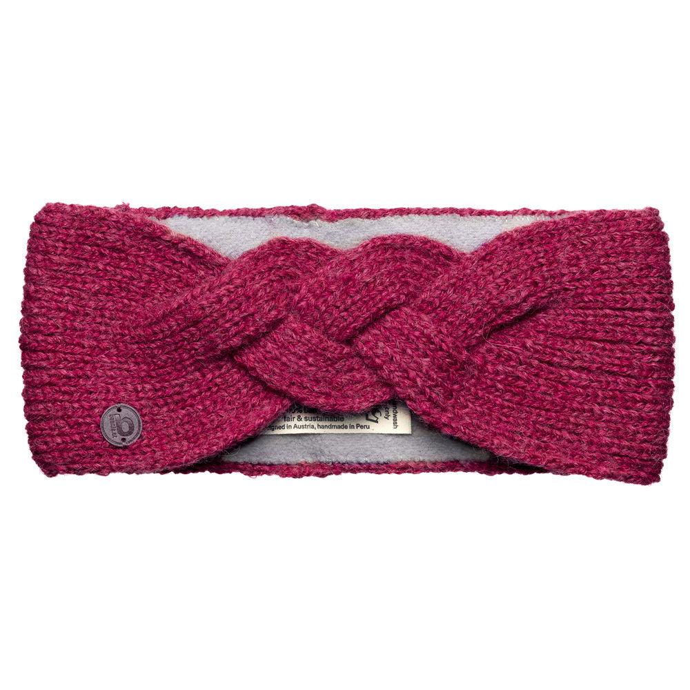 Stirnband "Selma" magenta