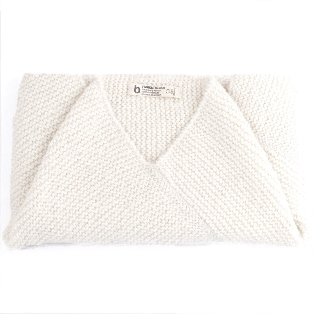 Poncho "Mia" naturweiß