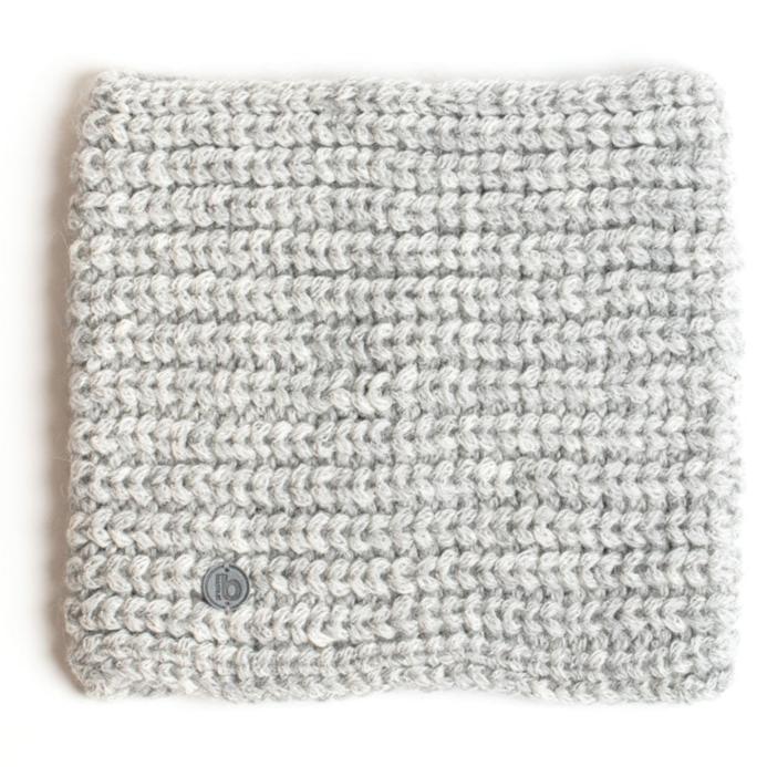 Mini Loop-Schal silber